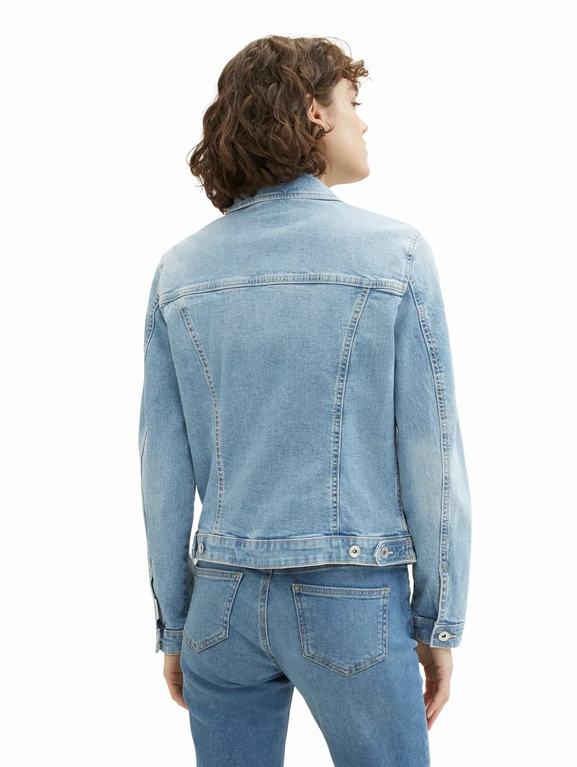 Tom Tailor Damen Jeansjacke AUTHENTIC DENIM - Regular Fit günstig online kaufen