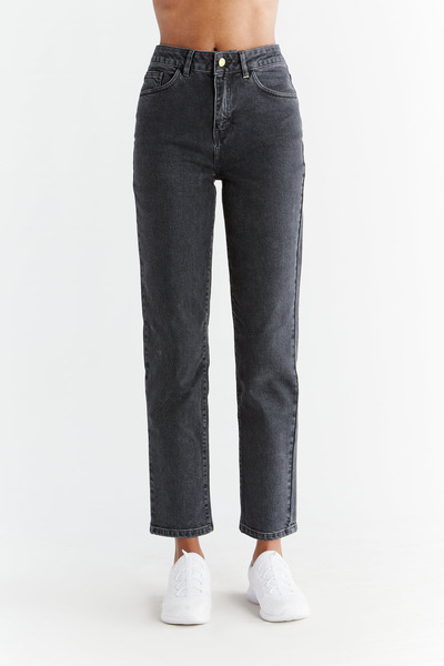 Evermind - Damen Regular Fit Jeans Aus Bio-baumwolle Wl1010 günstig online kaufen