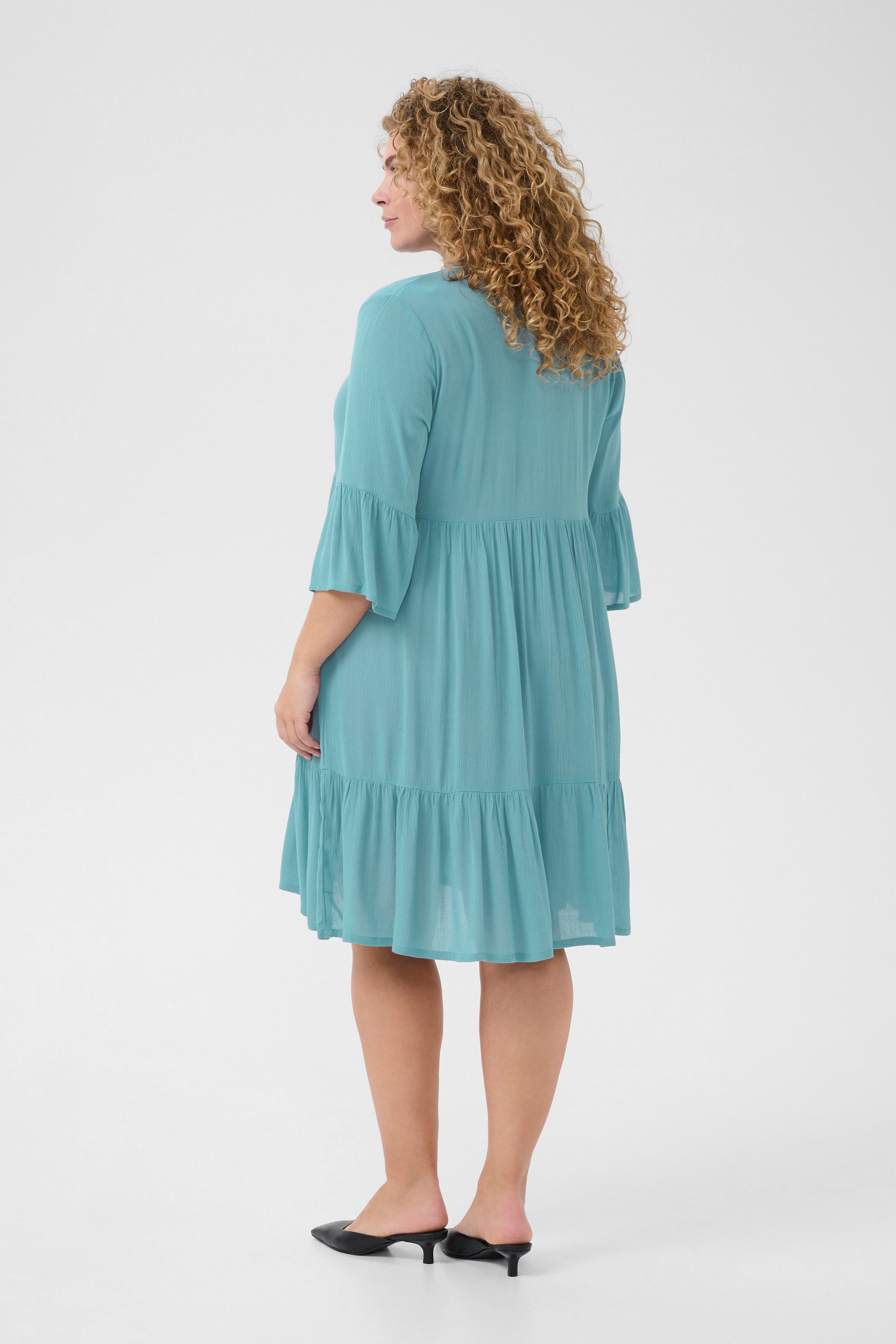 KAFFE Curve Blusenkleid Kleid KCmariana Große günstig online kaufen