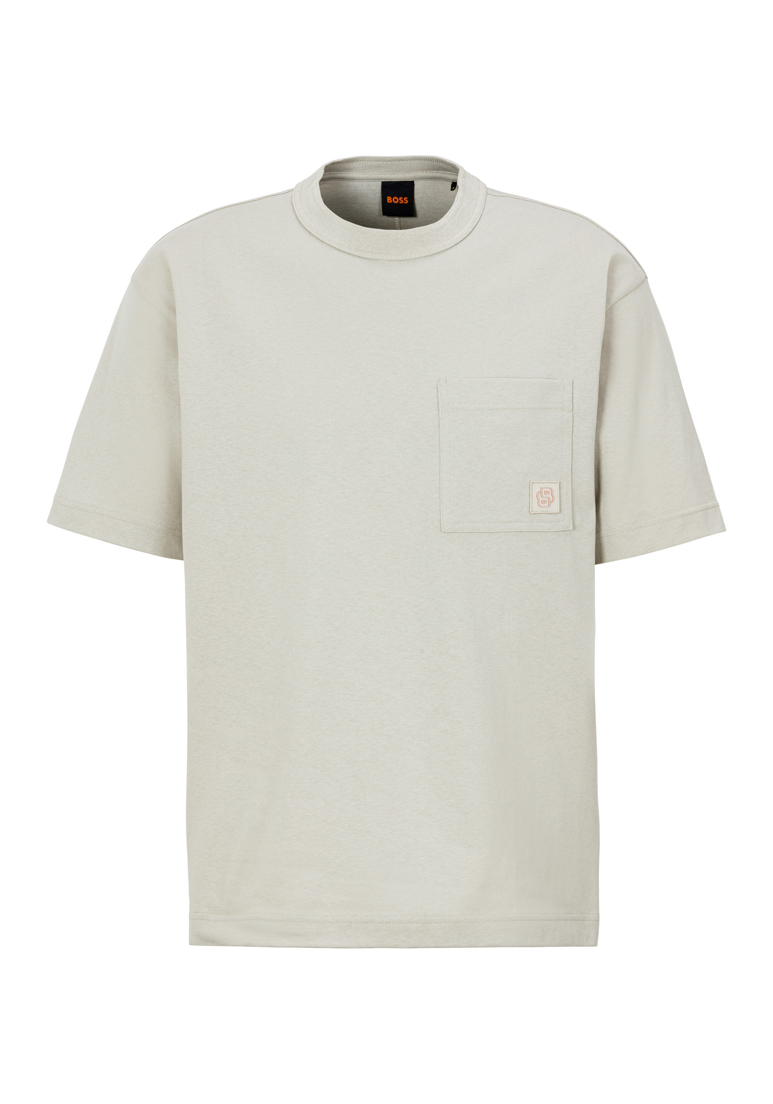 BOSS ORANGE T-Shirt Te cotton mit günstig online kaufen