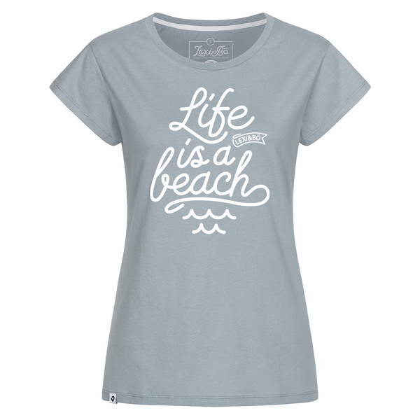 Life Is a Beach T-shirt Damen günstig online kaufen