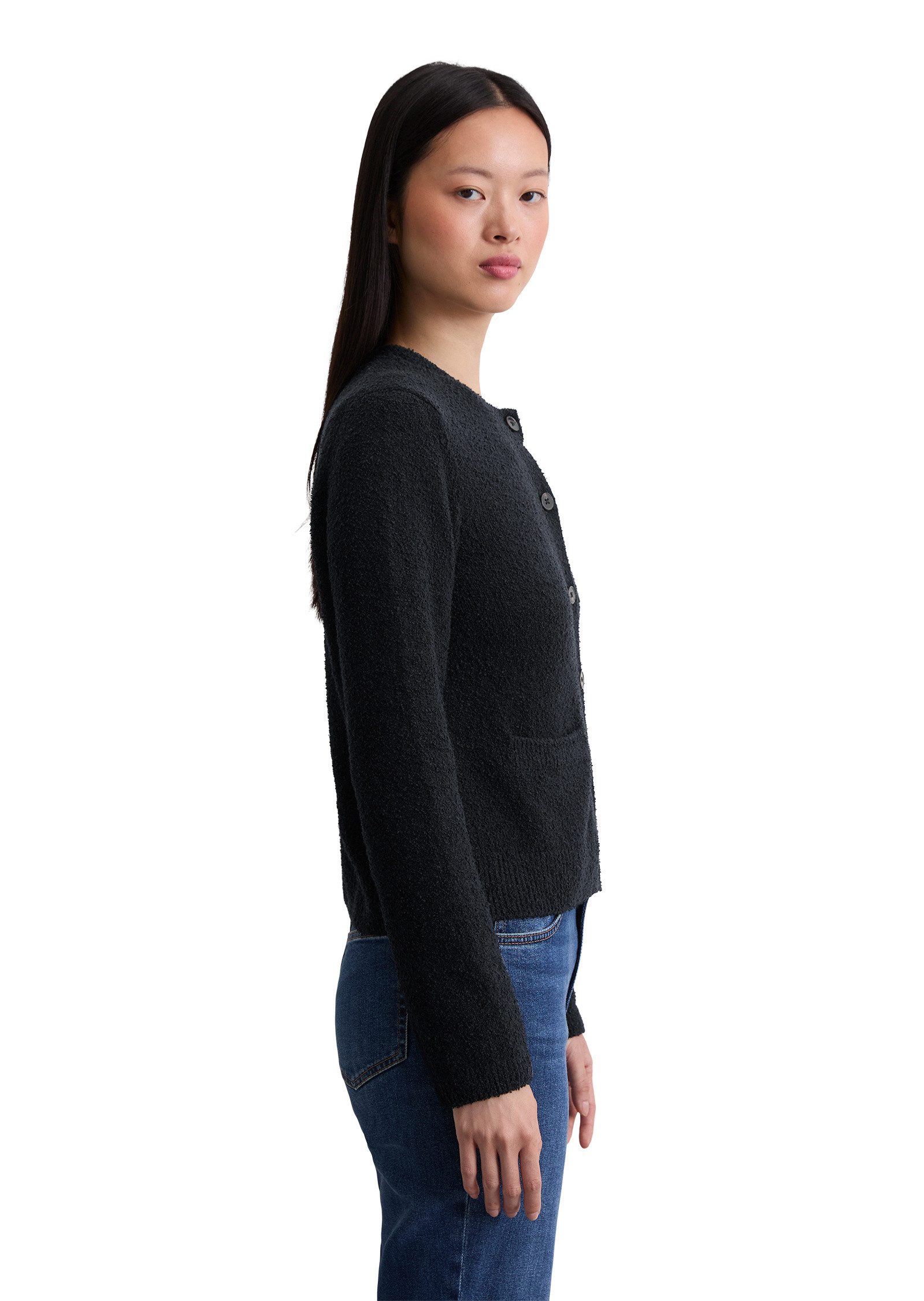 Marc O'Polo Cardigan aus Bouclé-Garn günstig online kaufen