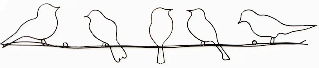 Art for the home Metallbild "Metal Art - Vogel", (1 St.), Luxus Metal Art W günstig online kaufen