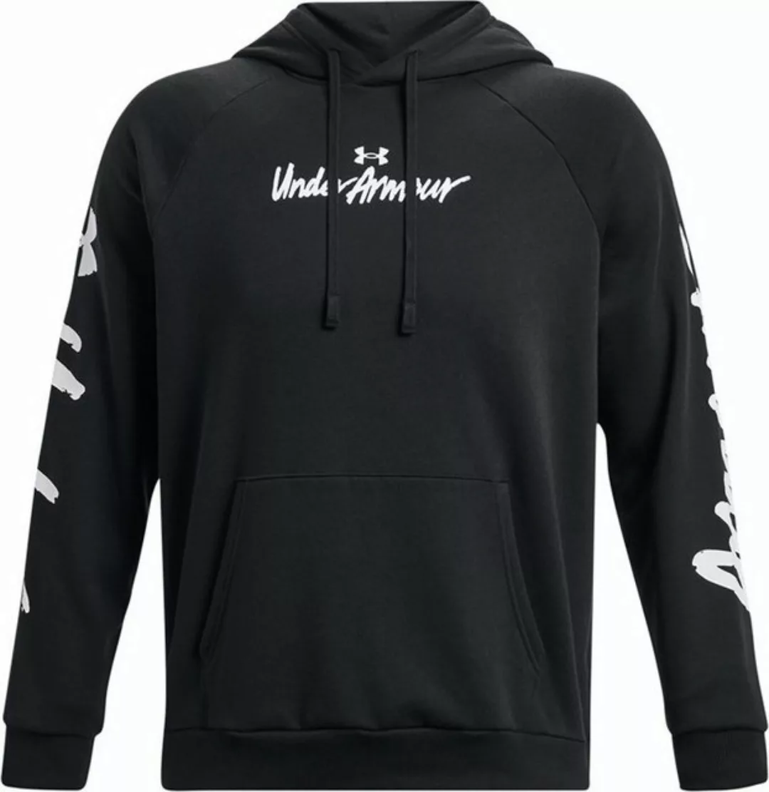 Under Armour® Hoodie UA RIVAL FLEECE GRAPHIC HD BLACK günstig online kaufen