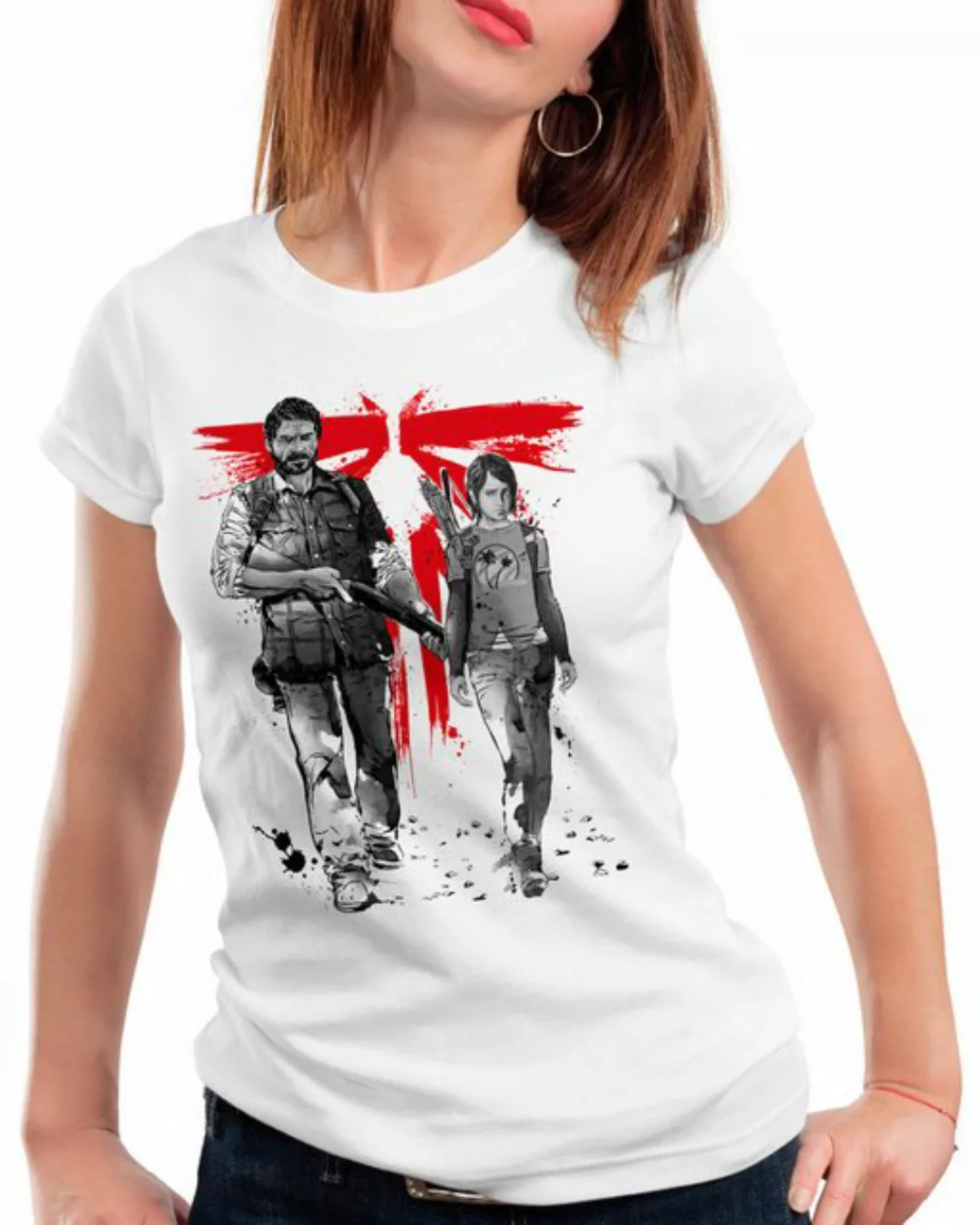 style3 T-Shirt Lone Survivors the last of us tv videospiel ps4 ps5 günstig online kaufen