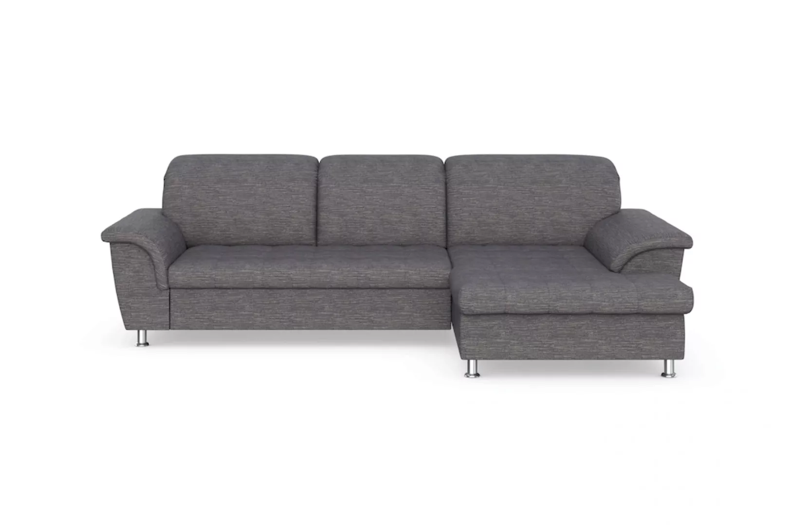 DOMO collection Ecksofa Franzi Steppung im Sitzbereich B7T/H: 278/162/80 cm günstig online kaufen