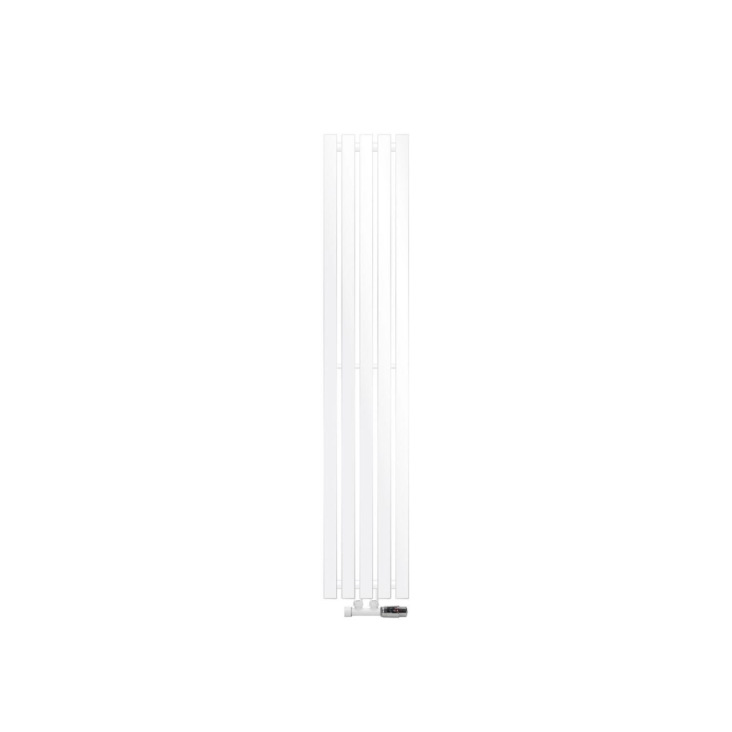 LuxeBath Design Paneelheizkörper Stella 260x1400 mm Weiß mit Thermostat Wan günstig online kaufen