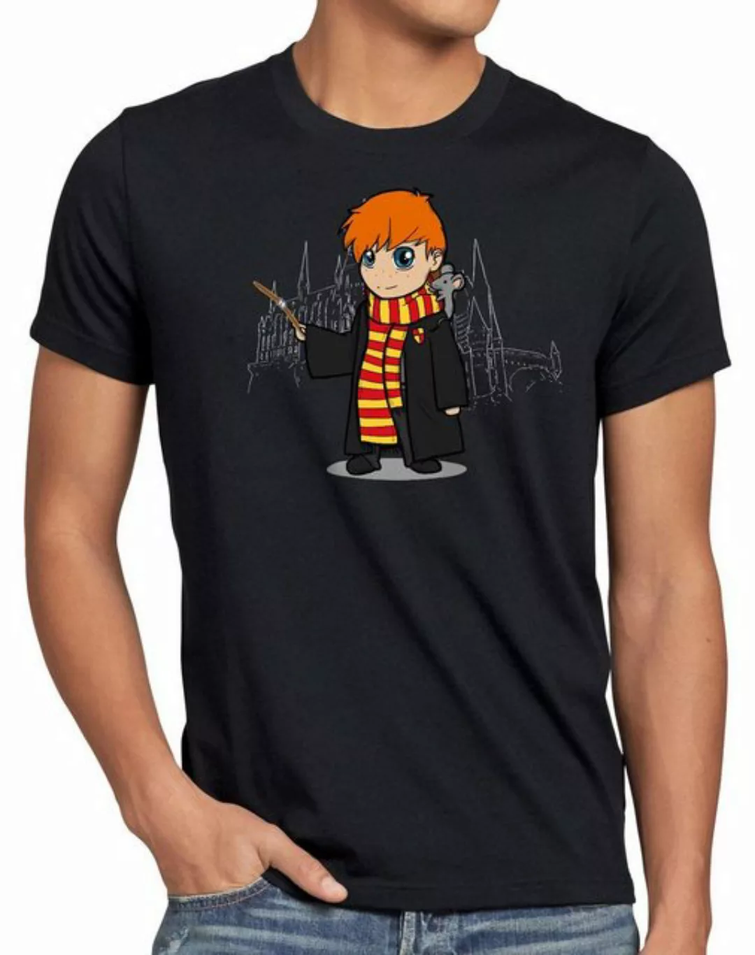 style3 T-Shirt Chibi Ron anime manga harry zauberei potter günstig online kaufen