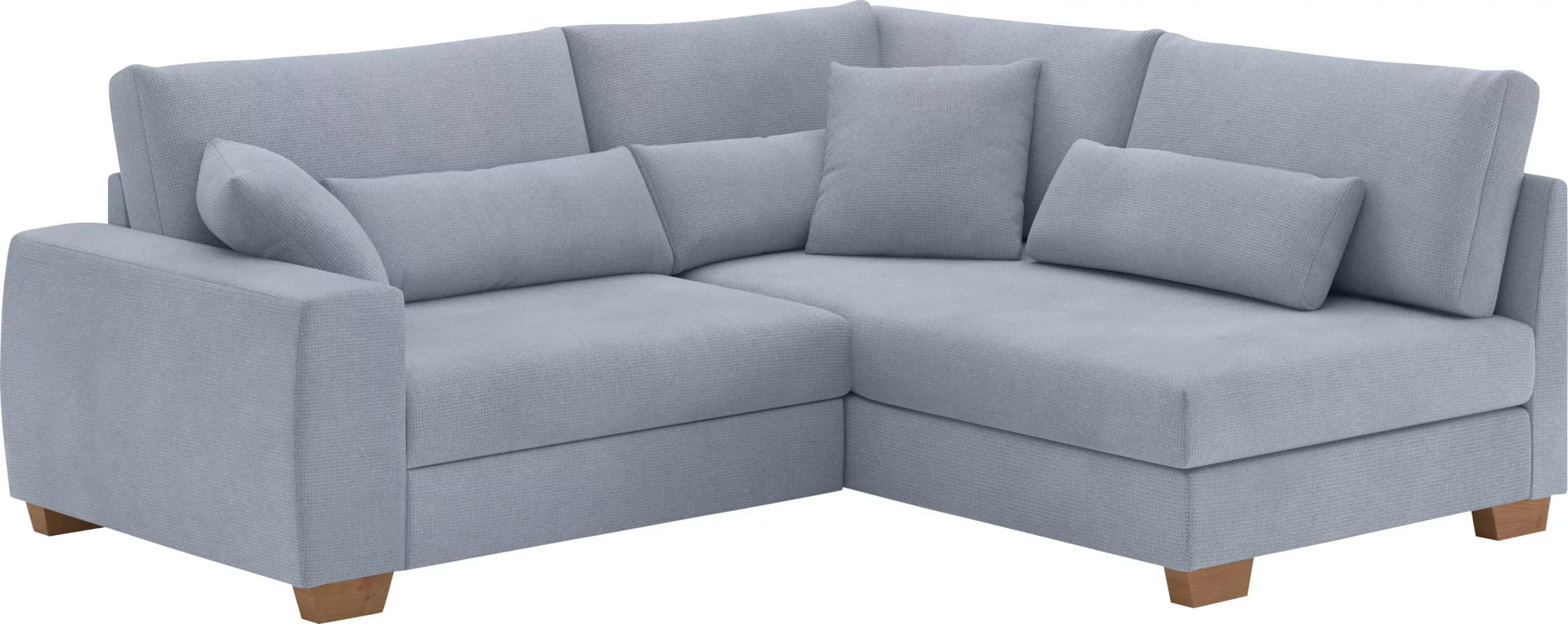 Mr. Couch Ecksofa »Helena L-Form«, Mit Federkern, wahlweise mit Bettfunktio günstig online kaufen