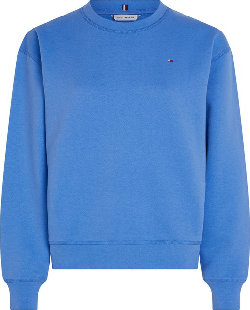 Tommy Hilfiger Sweatshirt REG FLAG ON CHEST SWTSHRT mit Logo-Stickerei günstig online kaufen