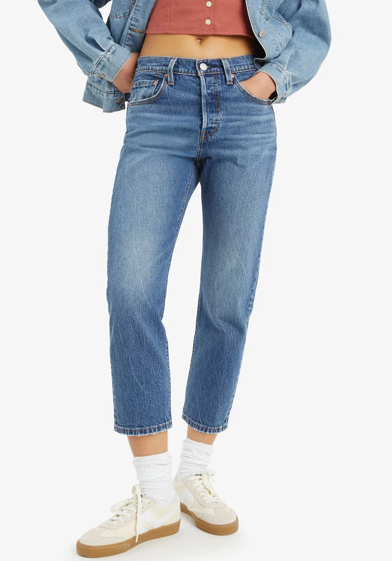 Levis 7/8-Jeans "501 Crop", 501 Collection, 5-Pocket-Style günstig online kaufen