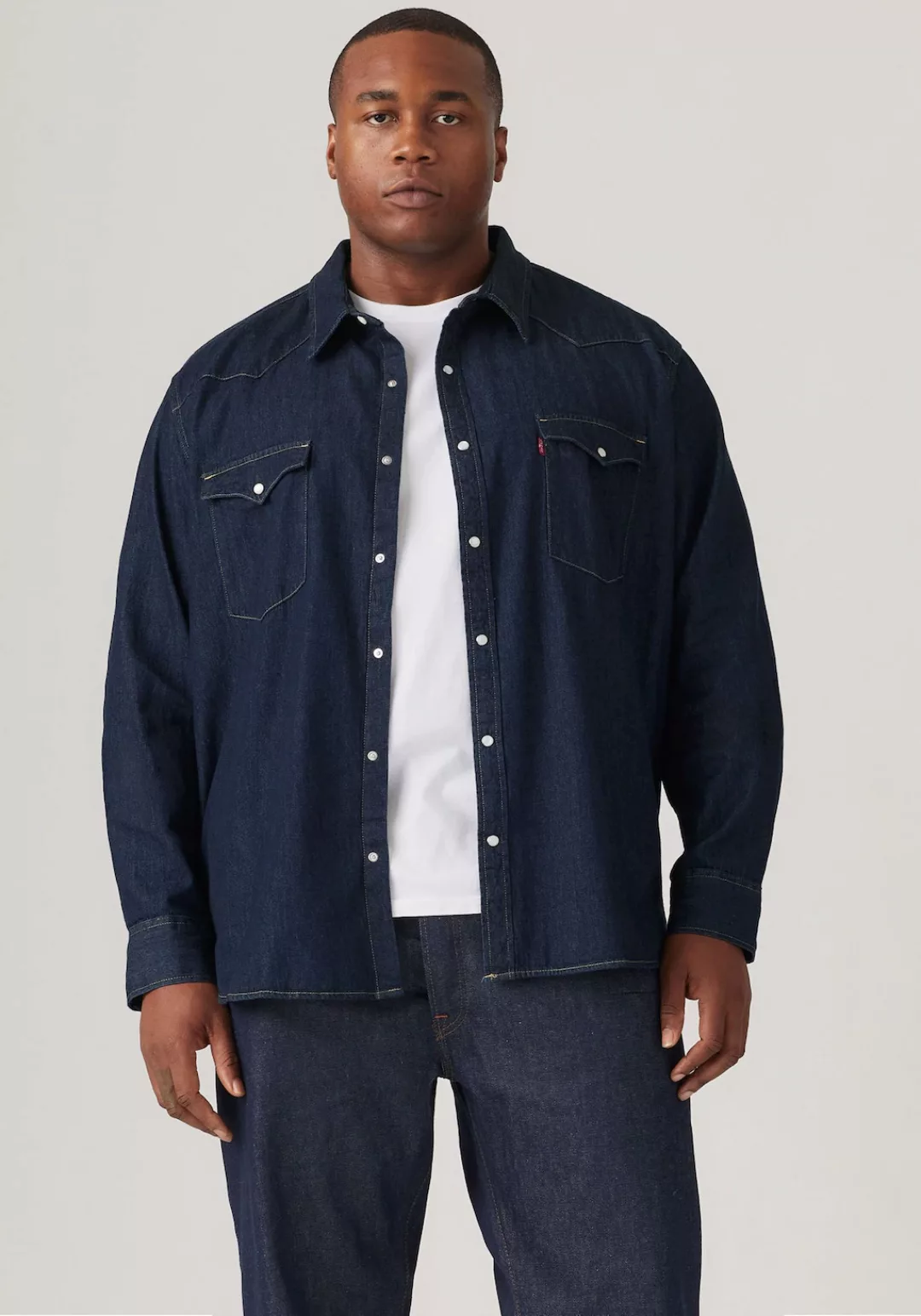 Levis Plus Jeanshemd, im Westernstyle günstig online kaufen