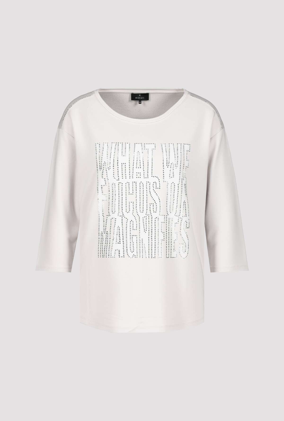 Monari Longsleeve Shirt white günstig online kaufen
