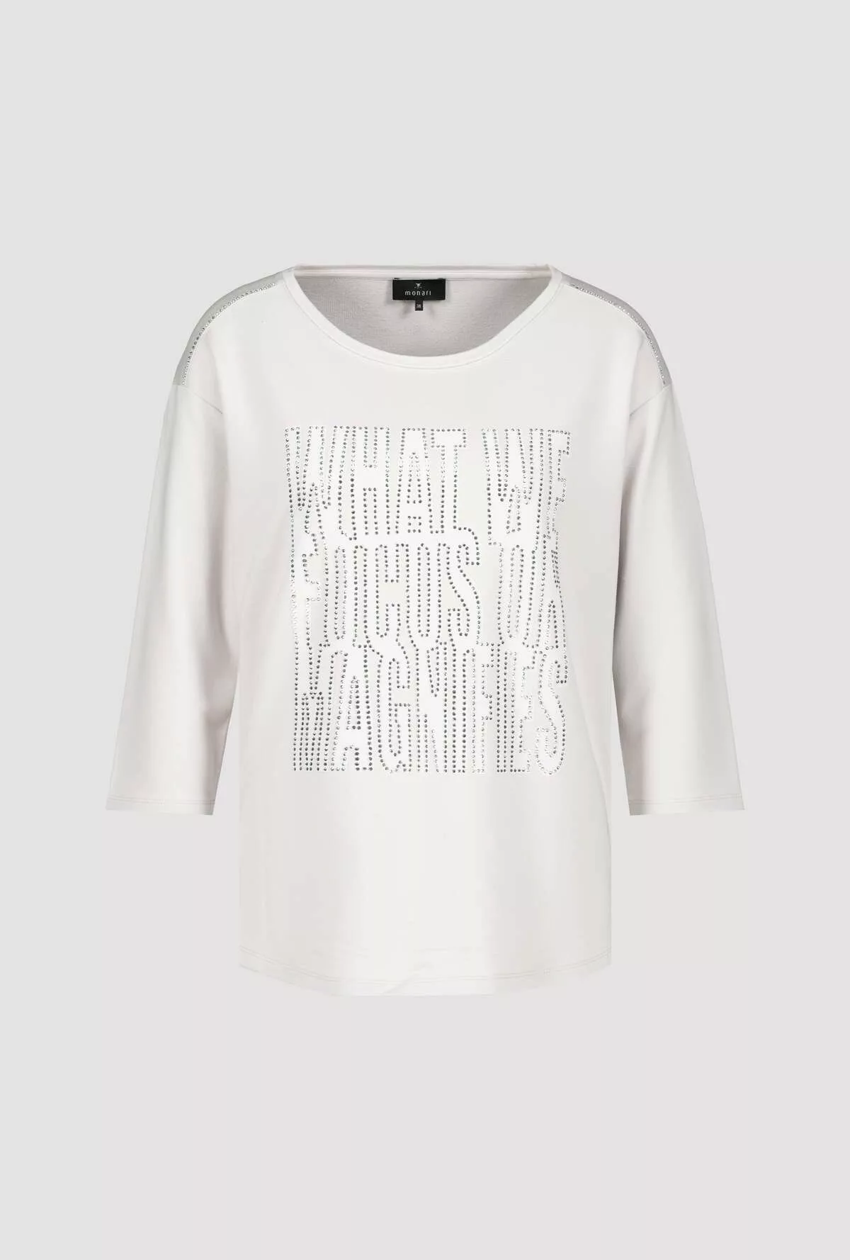 Monari Longsleeve Shirt white günstig online kaufen