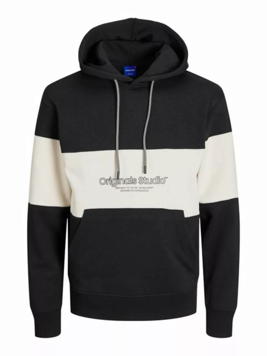 Jack & Jones Hoodie JORLAKEWOOD SWEAT HOOD BF mit coolem Print günstig online kaufen