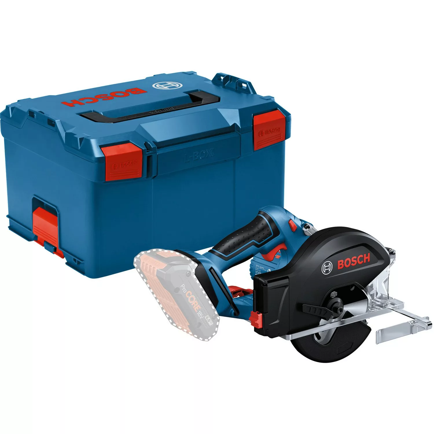 Bosch Professional Akku-Kreissäge GKM 18 V-50 Solo in L-Boxx günstig online kaufen