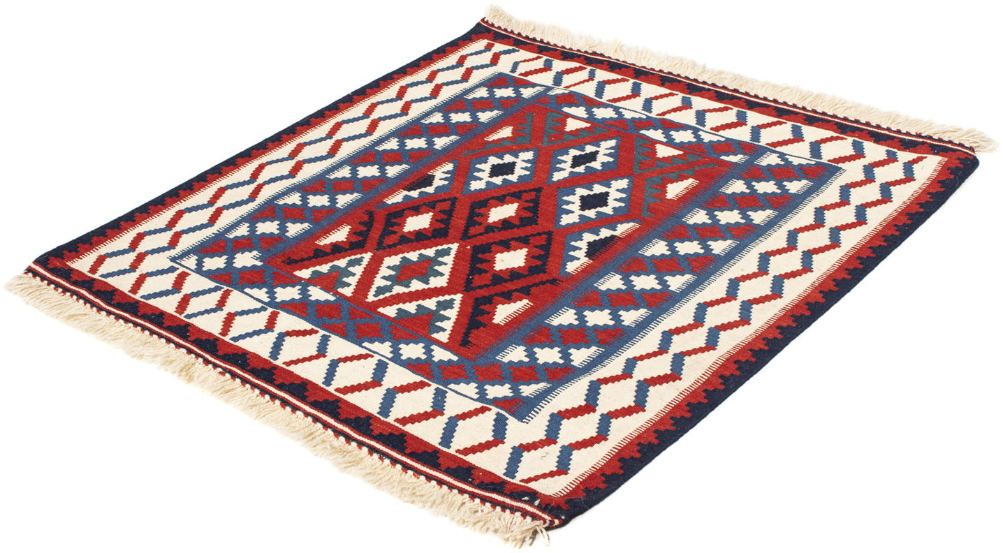 morgenland Wollteppich »Kelim - Oriental quadratisch - 106 x 103 cm - dunke günstig online kaufen