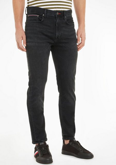 Tommy Hilfiger 5-Pocket-Jeans SLIM BLEECKER PSTR mit Tommy Hilfiger Leder-B günstig online kaufen