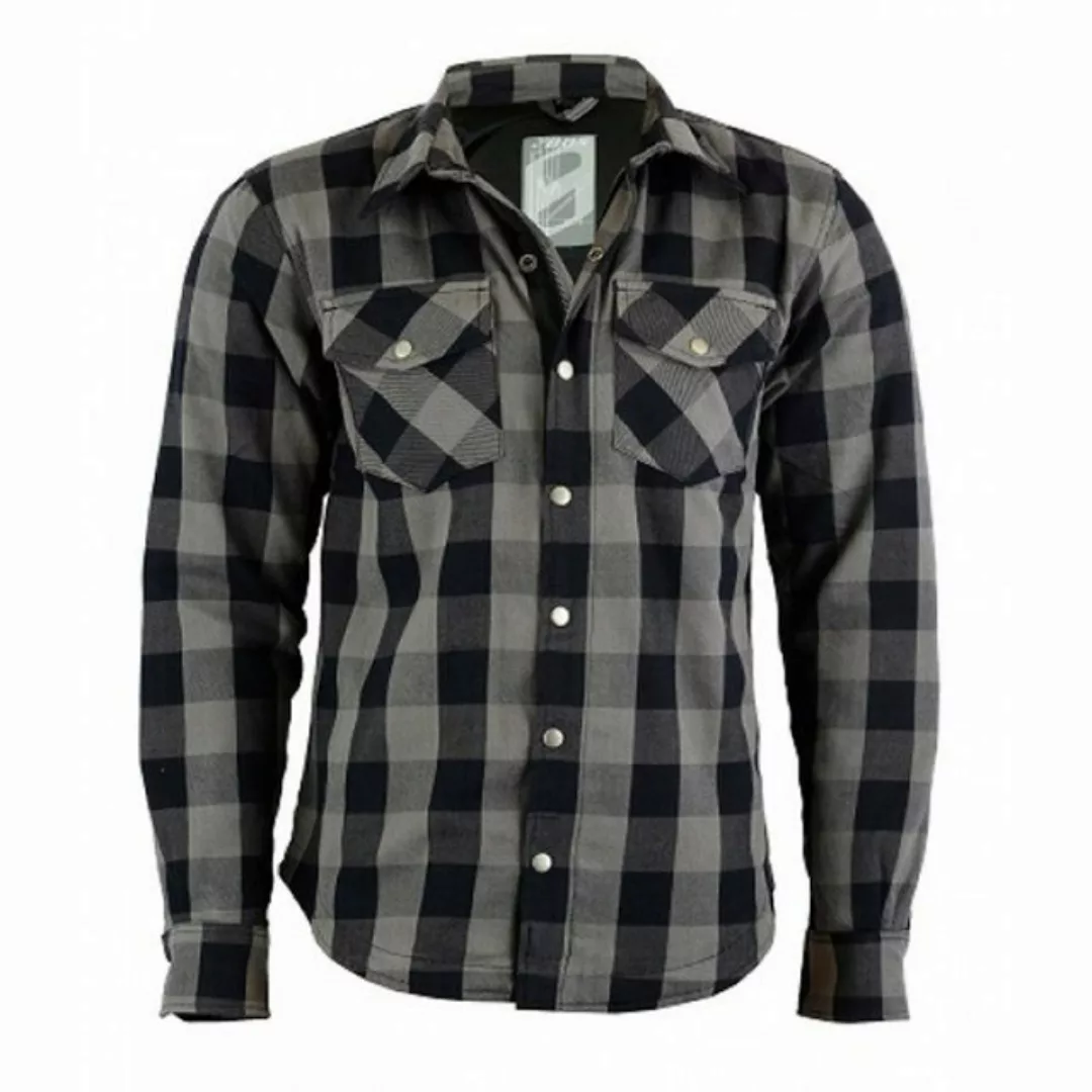 BOS Motorradjacke Lumber Jacket - grau - M günstig online kaufen