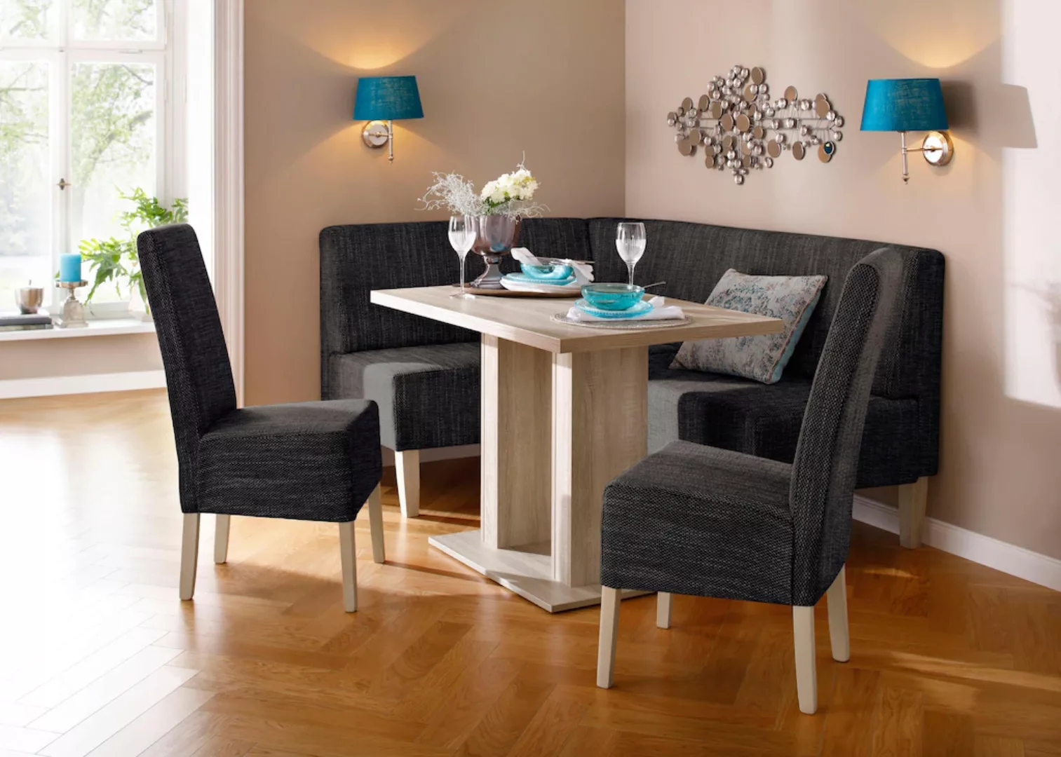 Home affaire Eckbankgruppe "Hellen", (Set, 4 tlg.) günstig online kaufen