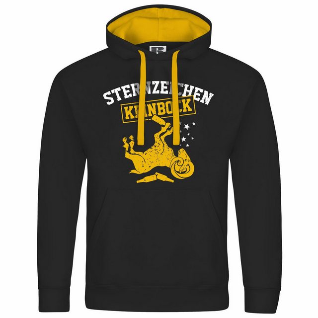 deinshirt Kapuzenpullover Herren Kapuzenpullover Sternzeichen KEIN BOCK Mit günstig online kaufen