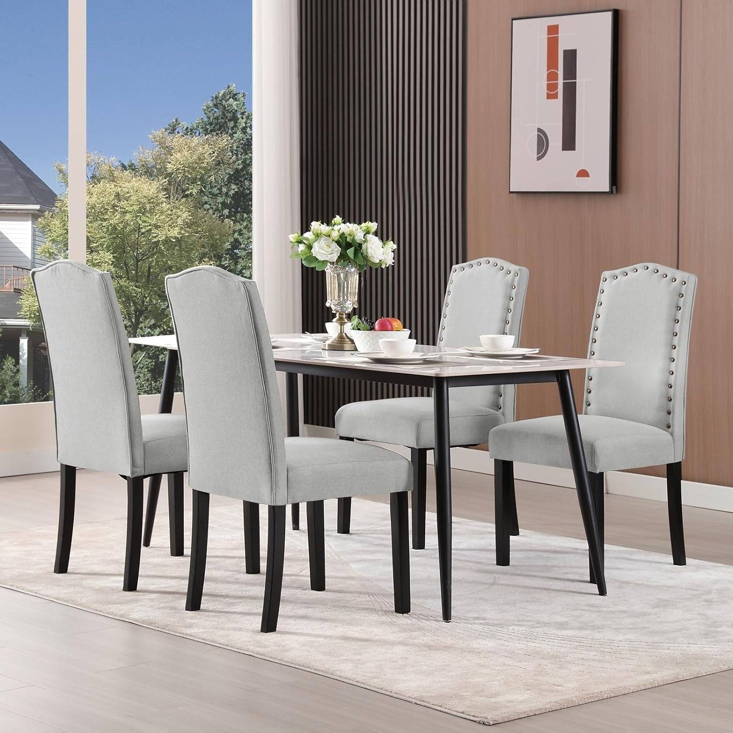 Woltu 4-Fußstuhl (Set, 4 St), Esszimmerstühle günstig online kaufen