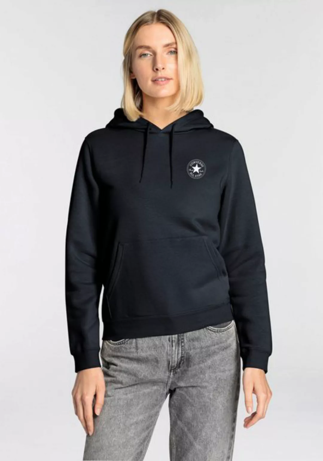 Converse Kapuzensweatshirt WOMEN'S CONVERSE POLAR FLEECE OVERSIZED HOODIE günstig online kaufen