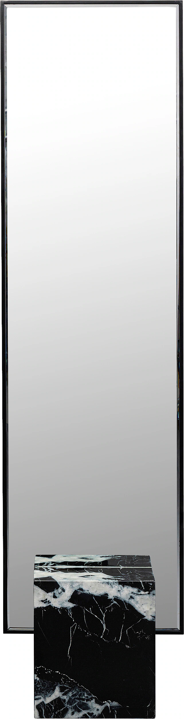 Kare Design Wandspiegel "Standspiegel Hulda Schwarz 46x180cm" günstig online kaufen