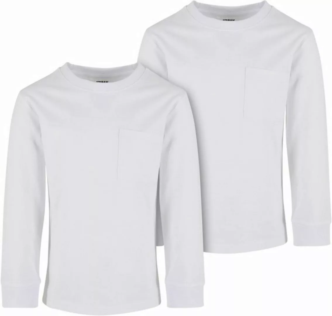 URBAN CLASSICS Longsleeve Boys Heavy Oversized Pocket Longsleeve 2-Pack Her günstig online kaufen