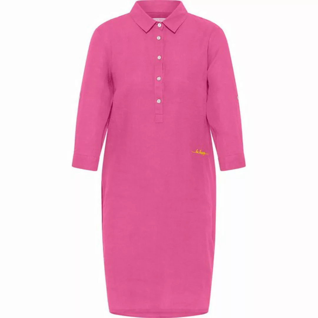 Frieda & Freddies NY Hemdblusenkleid Leinenkleid crazy pink günstig online kaufen
