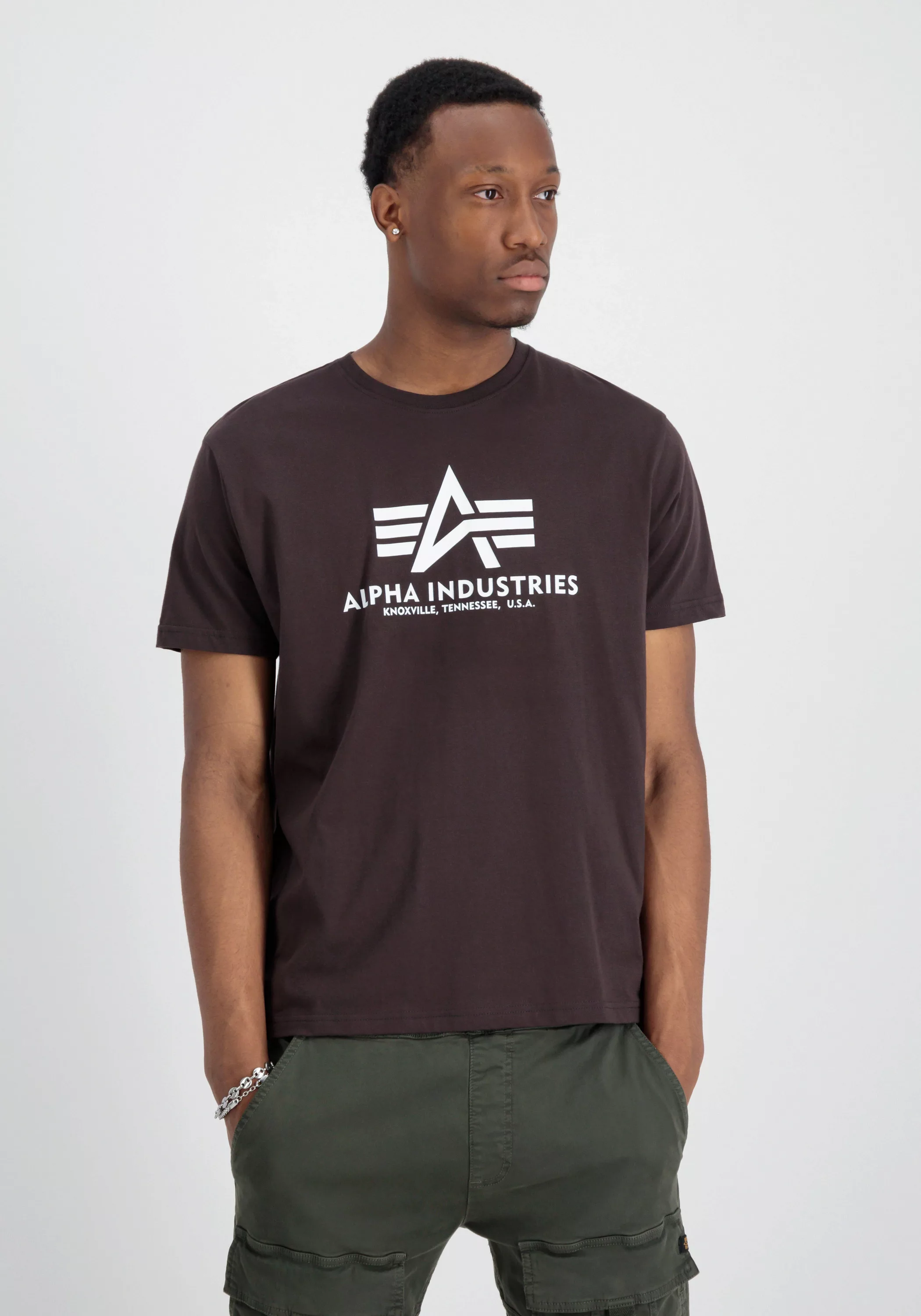 Alpha Industries T-Shirt "Alpha Industries Men - T-Shirts Basic T-Shirt" günstig online kaufen