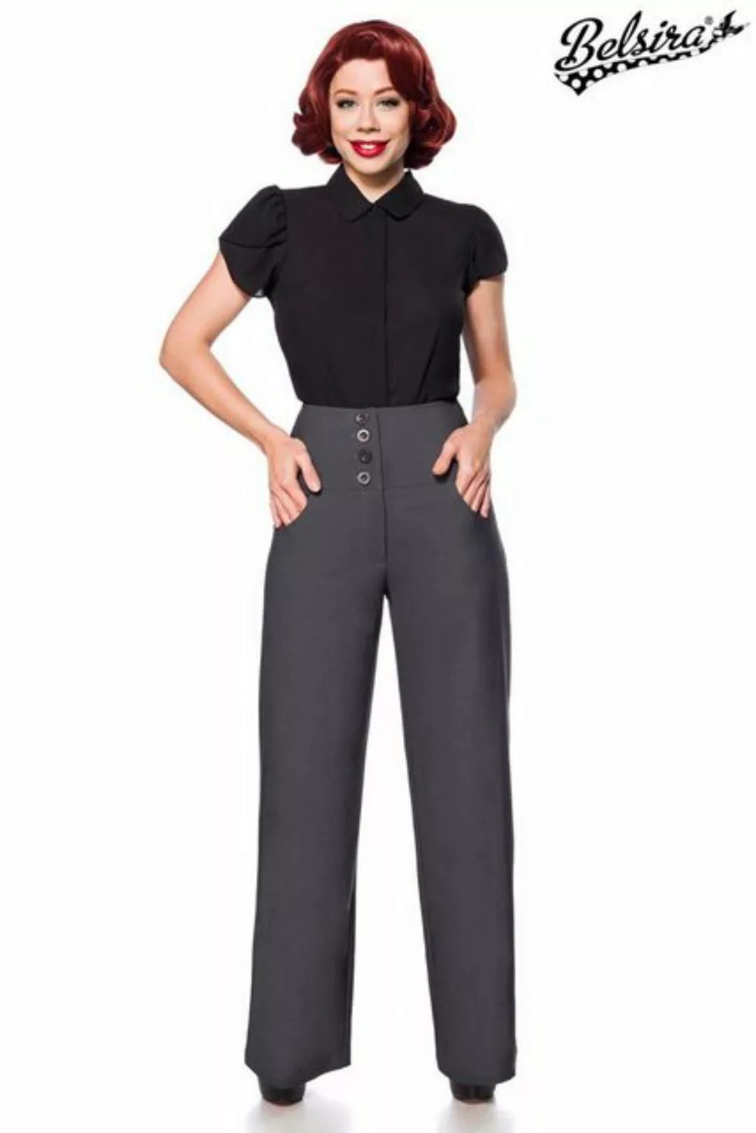 BELSIRA Homewearhose Belsira Marlenehose - (3XL,L) günstig online kaufen