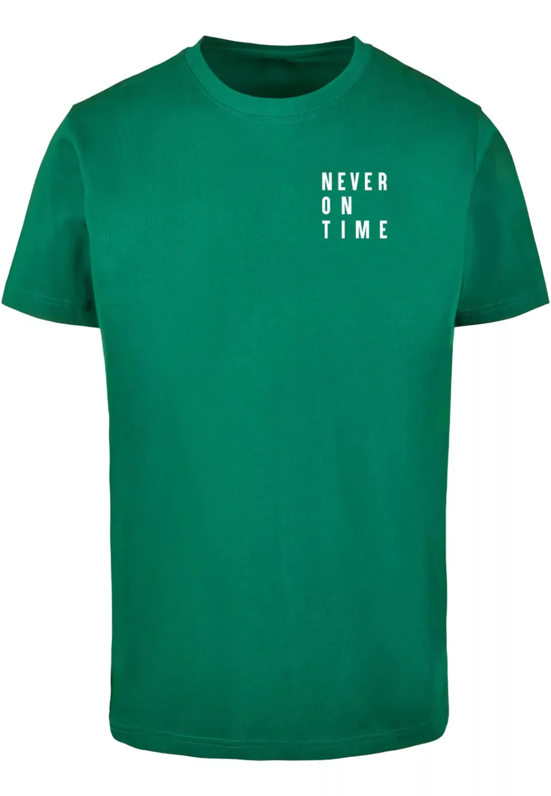 MisterTee Kurzarmshirt "MisterTee Damen Never On Time Tee", (1 tlg.) günstig online kaufen