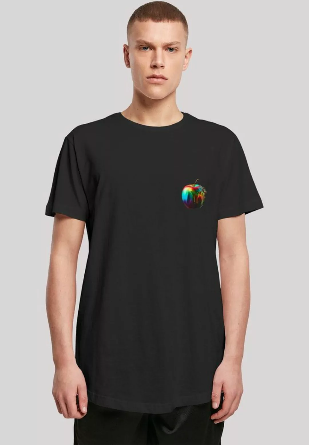 F4NT4STIC T-Shirt "Colorfood Collection - Rainbow Apple", Print günstig online kaufen