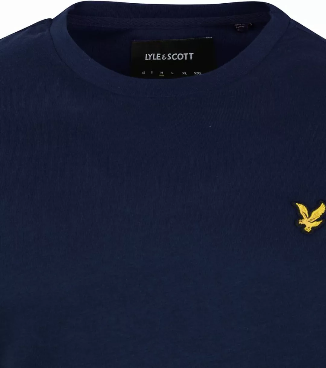 Lyle & Scott T-Shirt Aus 100% Baumwolle Gerader Schnitt günstig online kaufen