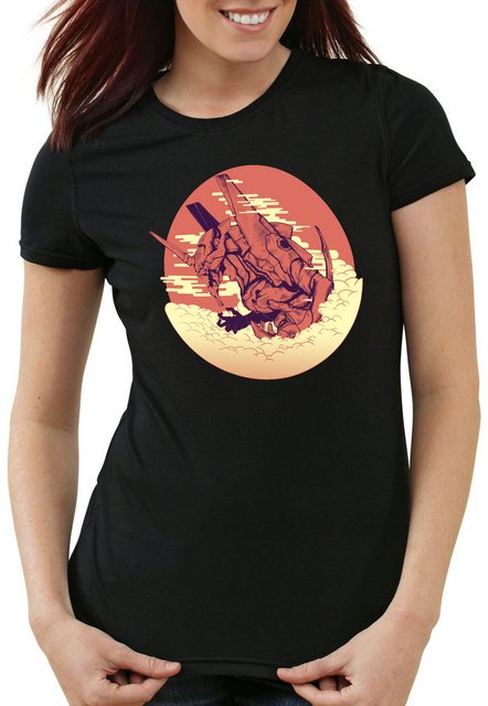 style3 T-Shirt Mecha Morgen neo tokyo3 neon genesis evangelion anime günstig online kaufen