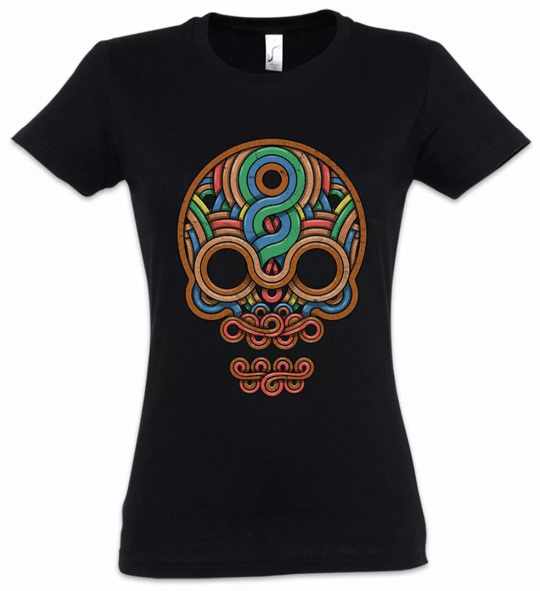 Urban Backwoods Print-Shirt Inca Skull Damen günstig online kaufen