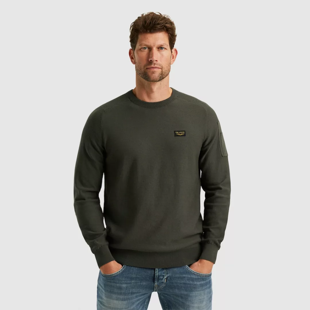 PME LEGEND Rundhalspullover American classic Buckley knit günstig online kaufen