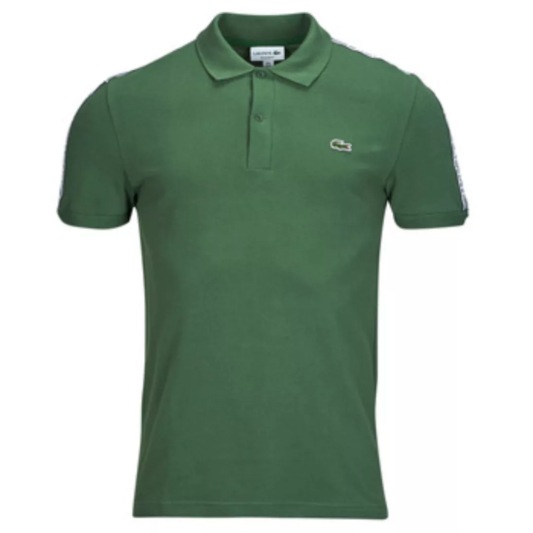 Lacoste Poloshirt mit Knopfleiste am Kragen günstig online kaufen