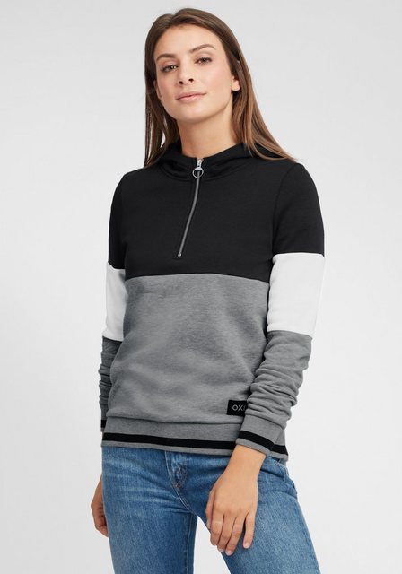 OXMO Hoodie OXOmara Kapuzenpullover mit Reißverschluss günstig online kaufen