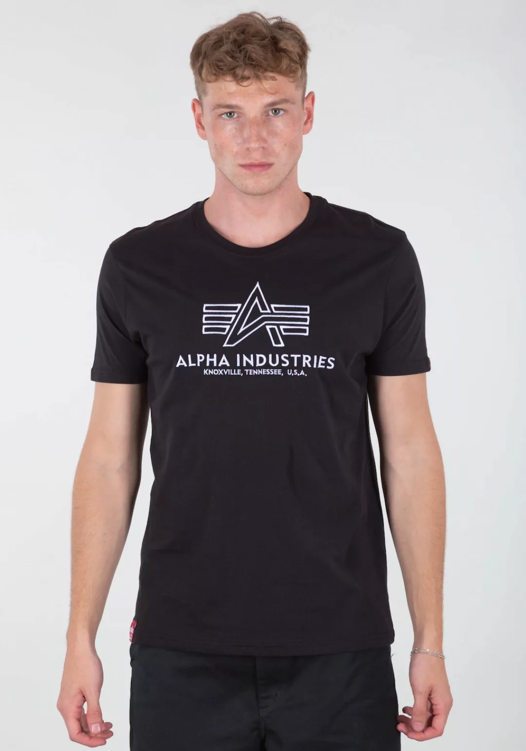 Alpha Industries T-Shirt "Alpha Industries Men - T-Shirts Basic T Embroider günstig online kaufen