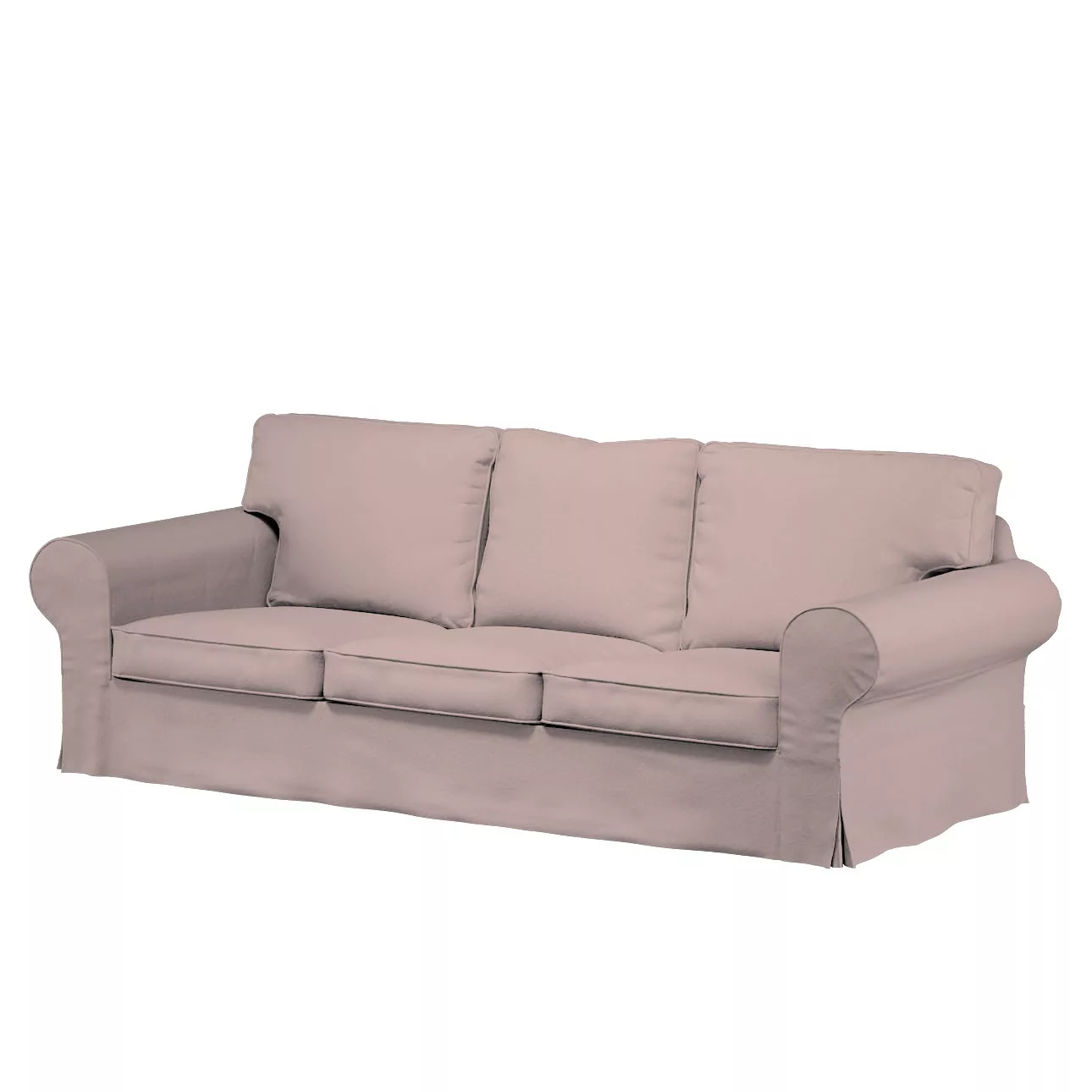 Bezug für Ektorp 3-Sitzer Schlafsofa, ALTES Modell, rosa, Sofahusse Ektorp günstig online kaufen