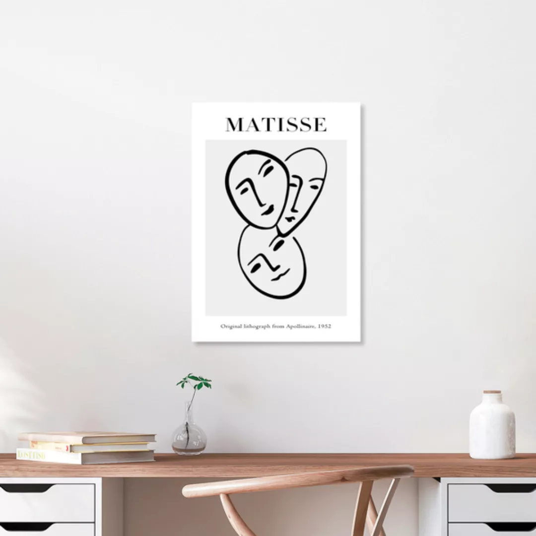 Poster / Leinwandbild - Matisse - Apollinaire 1952 günstig online kaufen