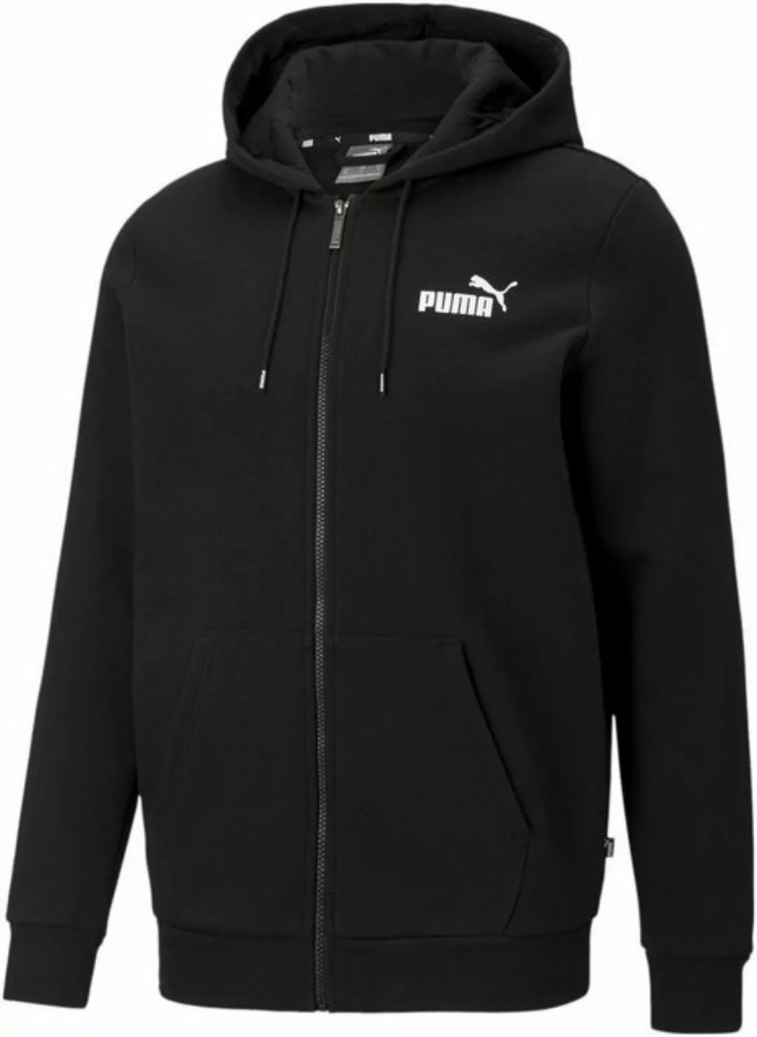 PUMA Essentials Logo Herren Kapuzenjacke | Mit Aucun | Schwarz | Größe: XS günstig online kaufen