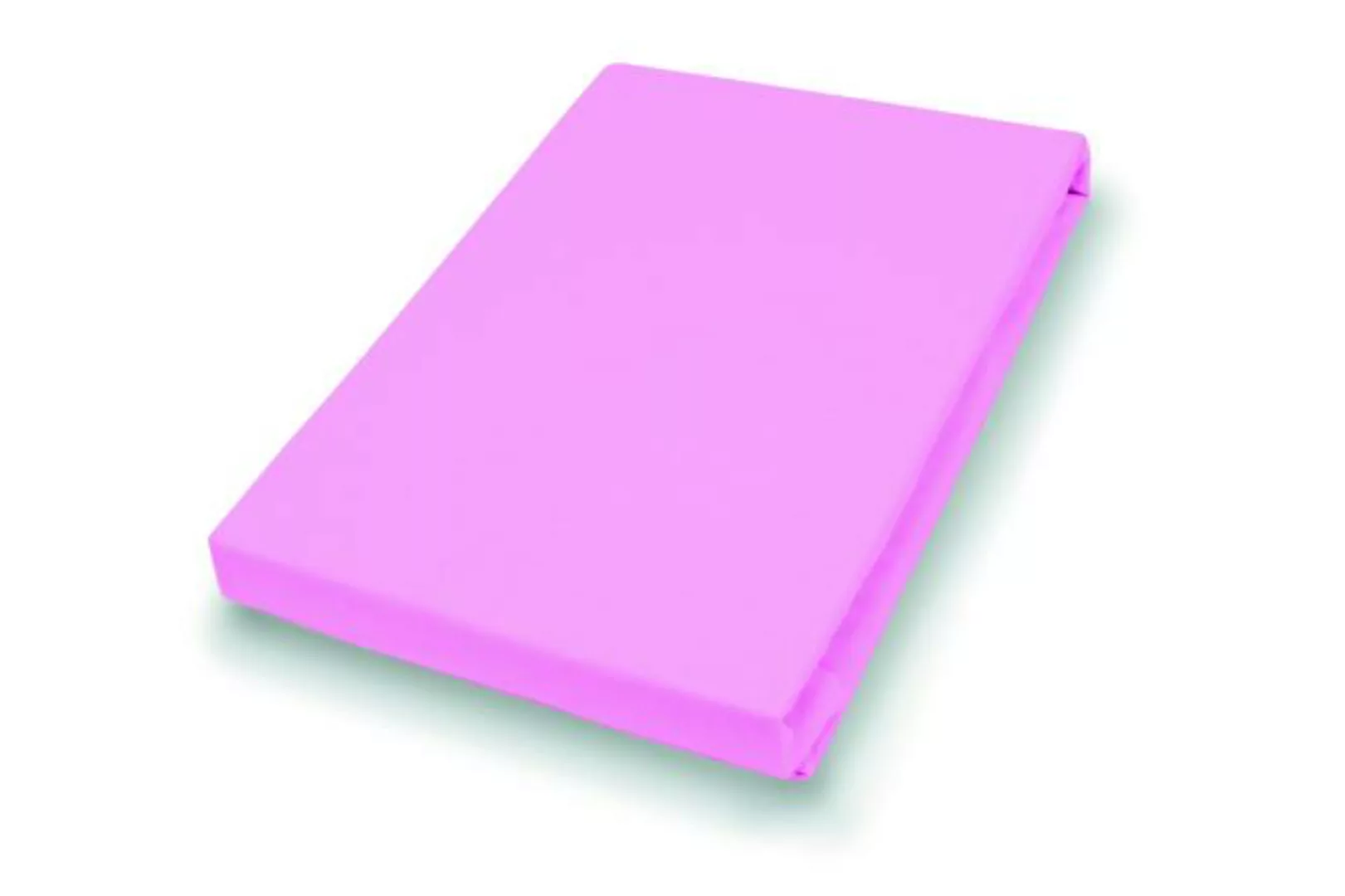 180-200x200 cm Jersey-Spannbetttuch Rosa 02001-425 günstig online kaufen