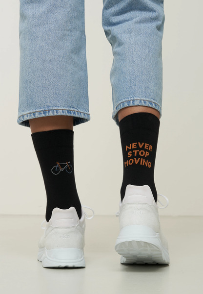 Socken Aus Baumwolle (Bio) - Mix | Socks Marula Never Stop Recolution günstig online kaufen