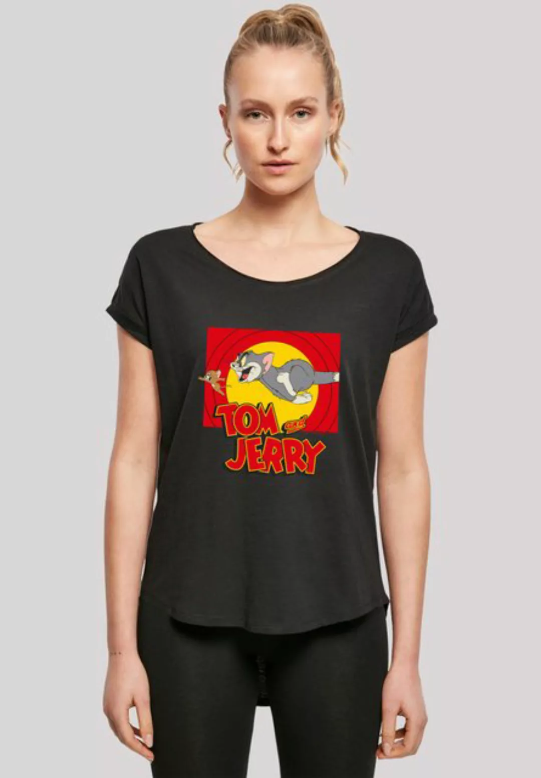 F4NT4STIC T-Shirt Tom and Jerry TV Serie Chase Scene Damen,Premium Merch,La günstig online kaufen
