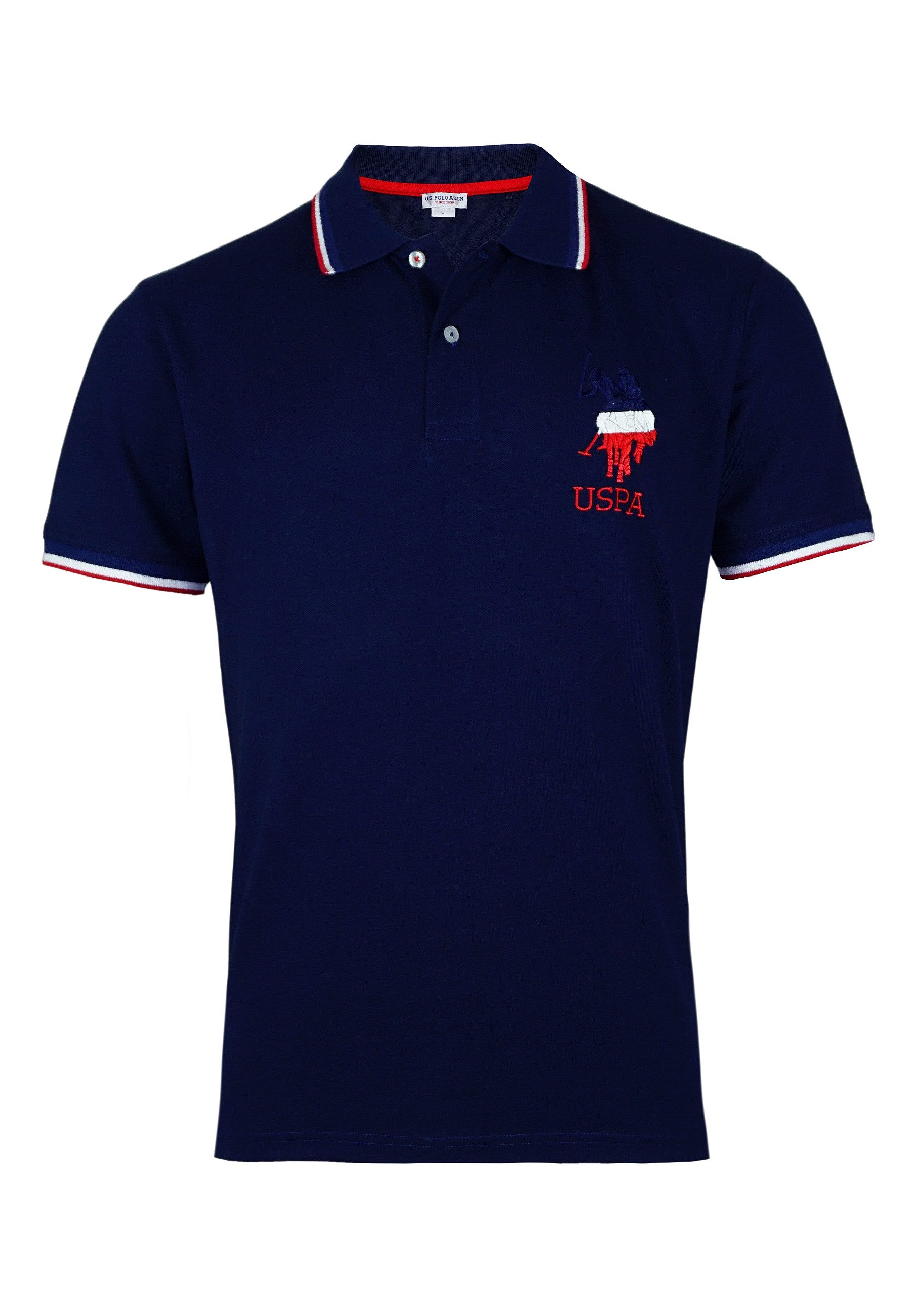 U.S. Polo Assn Poloshirt Poloshirt Tricolour günstig online kaufen