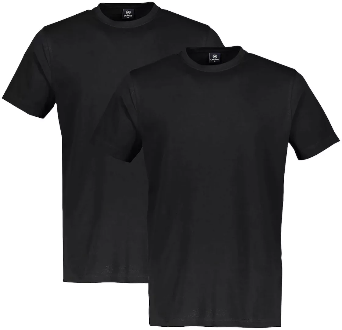 LERROS T-Shirt "LERROS Doppelpack T-Shirt, V-Neck in Premium Baumwollqualit günstig online kaufen