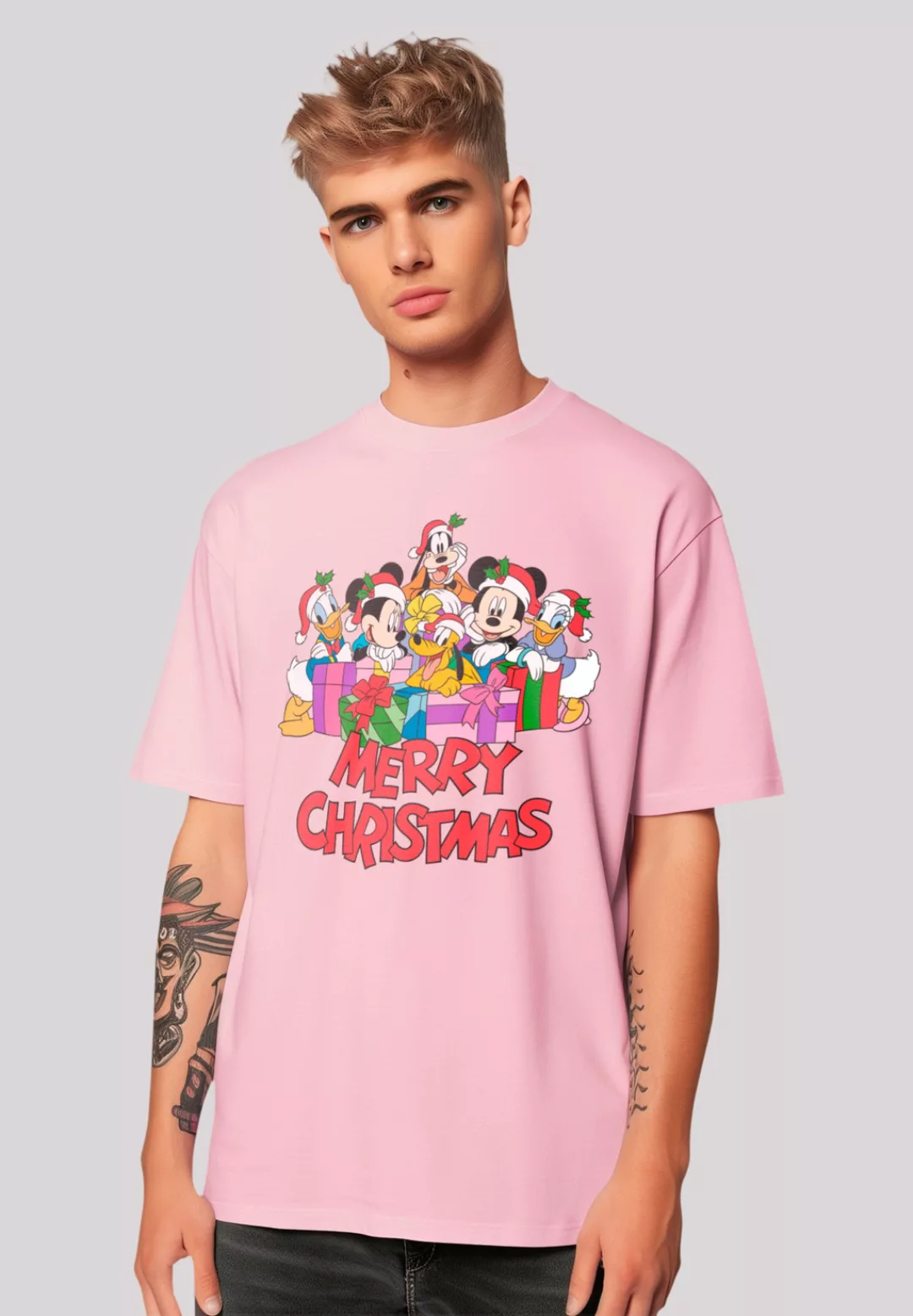 F4NT4STIC T-Shirt "Disney Micky Maus And Friends Christmas", Premium Qualit günstig online kaufen